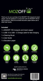 MOZOFF 720 - Electronic Insect Zapper Large