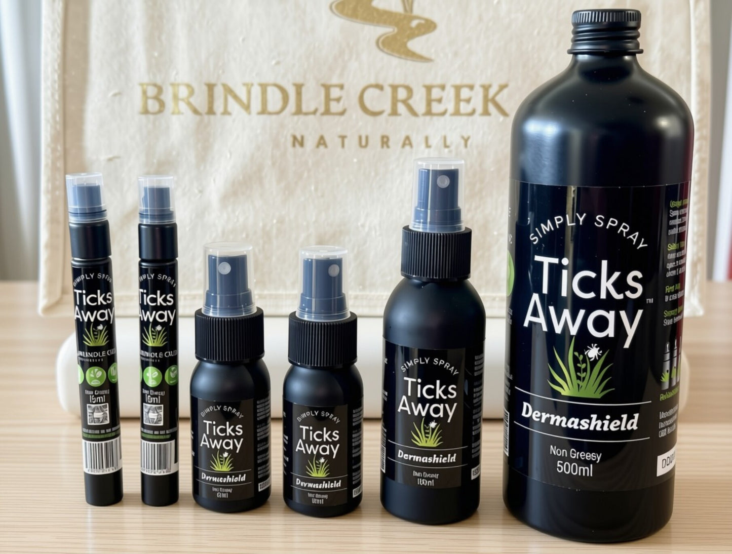 Ticks Away Ultimate Bundle - full bottle range